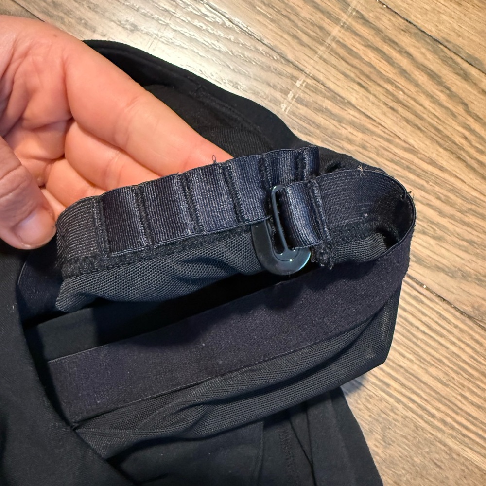 Black Adjustable Belt Bag